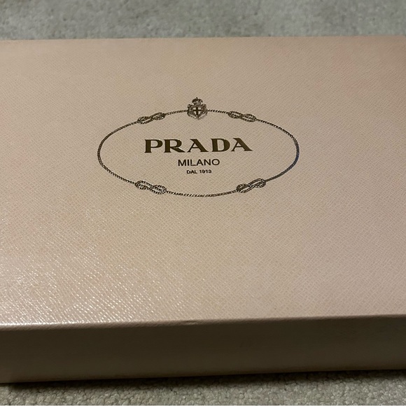 Prada dark tan high heels worn once. Size 39.5. Includes box and dust bag - Picture 2 of 8